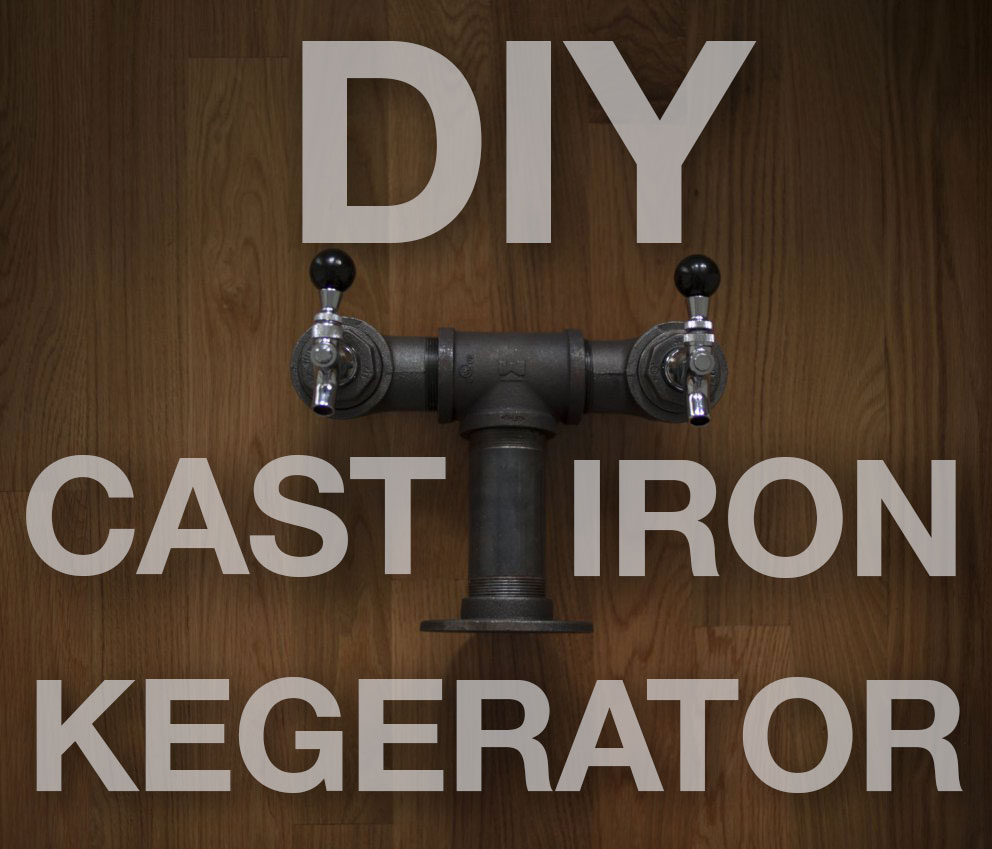 How to build a cast iron draft tower Cast Iron Kegerator